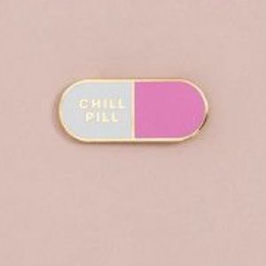 Chill Pill - BAN.DO enamel pin -new